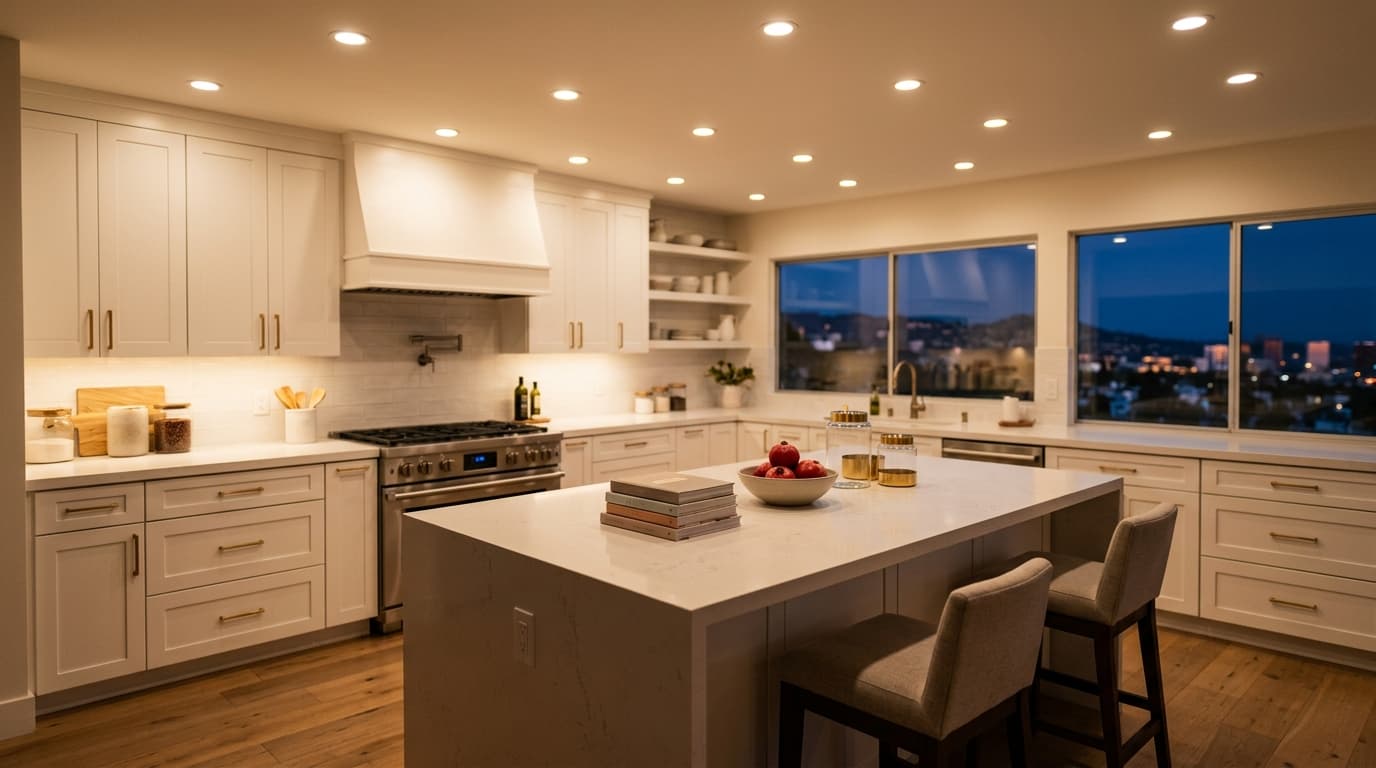 Recessed Lighting Installation in LA: Cost, Process, and What to Expect