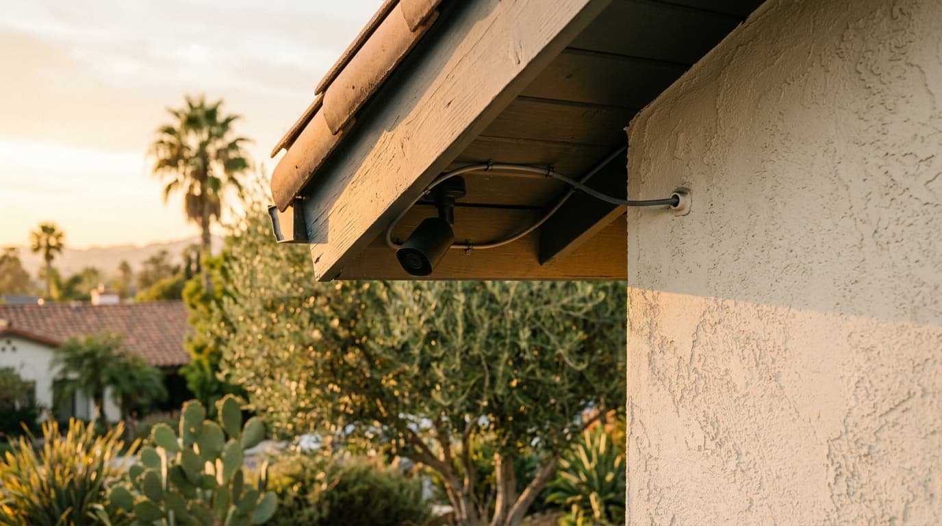 Hardwired vs Wireless Security Cameras: Why LA Homeowners Choose Hardwired