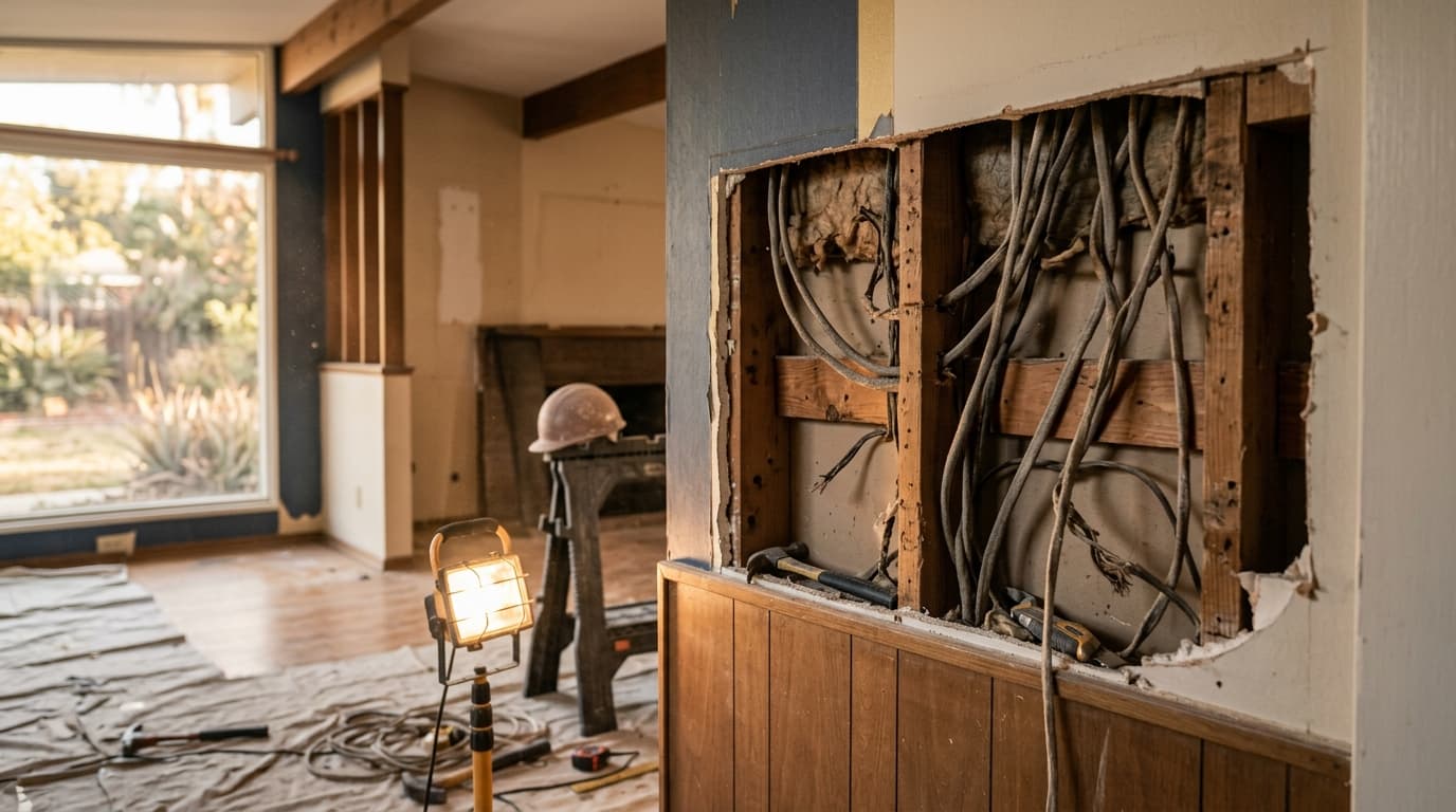 Rewiring an Older San Fernando Valley Home: What to Expect